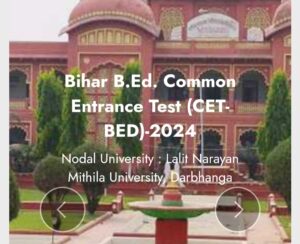 Bihar B.Ed Result 2024