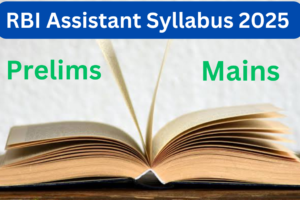 RBI Assistant Syllabus 2025