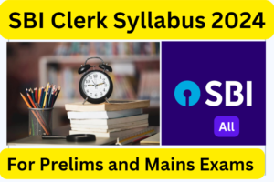 SBI Clerk Syllabus