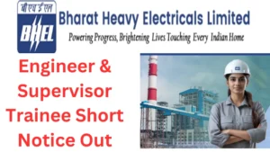 Bharat Heavy Electricals Limited Recruitment 2025