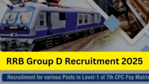 RRB Group D Recruitment 2025