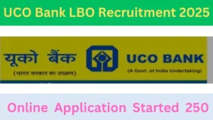 UCO Bank LBO Recruitment 2025