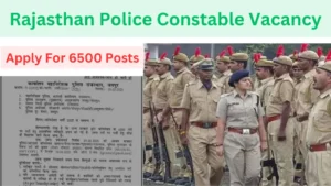 Rajasthan Police Constable Vacancy 2025