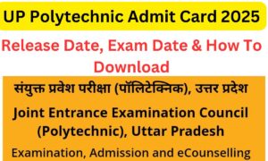 UP Polytechnic Admit Card 2025